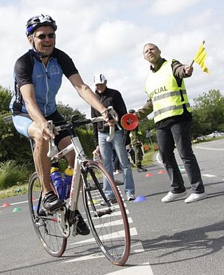 Trafik official (Foto: Ganløse Tri Center)