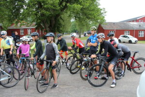 børn på cykler