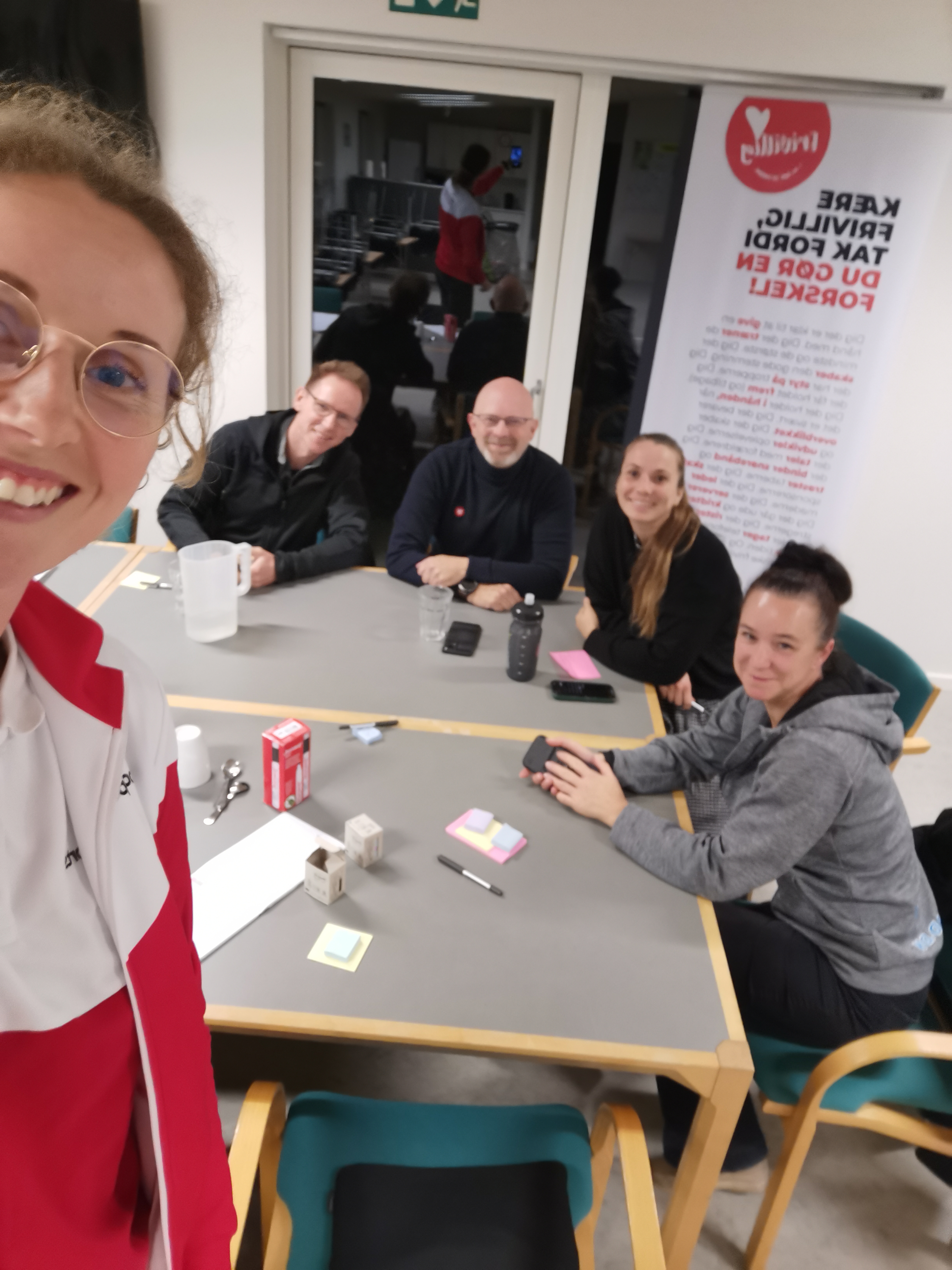 klubudviklingsbesøg i Viborg Her løbers der koncentreret ud af skiftezonen (Foto: Fotografen)