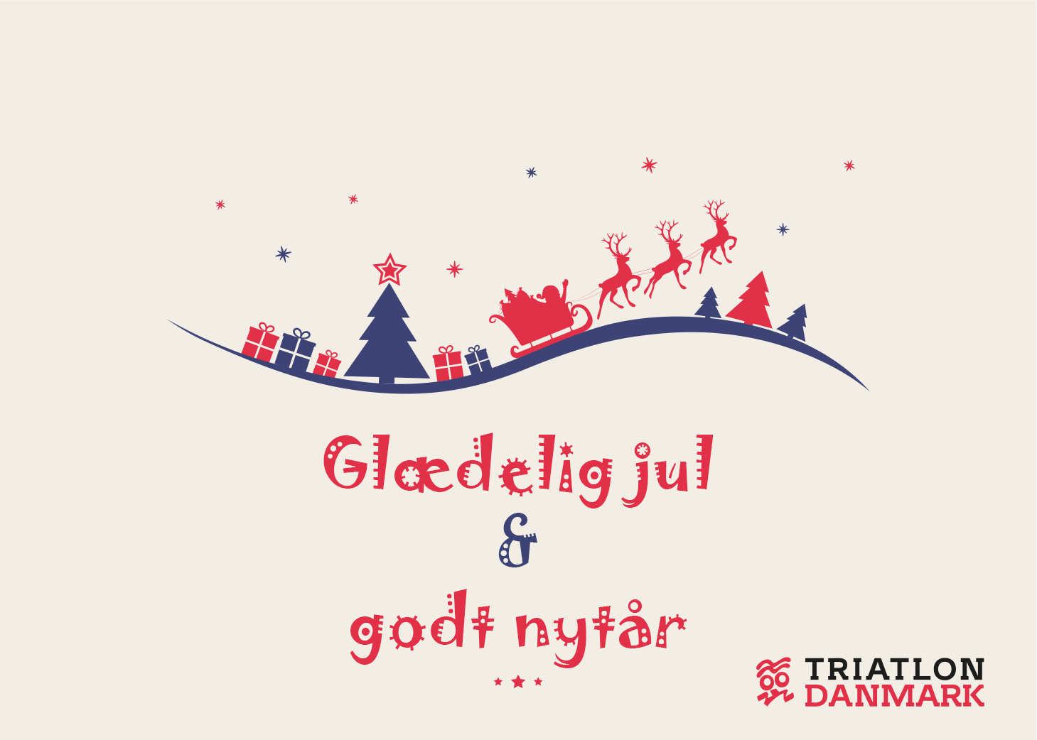 julekort 2025 Her løbers der koncentreret ud af skiftezonen (Foto: Fotografen)