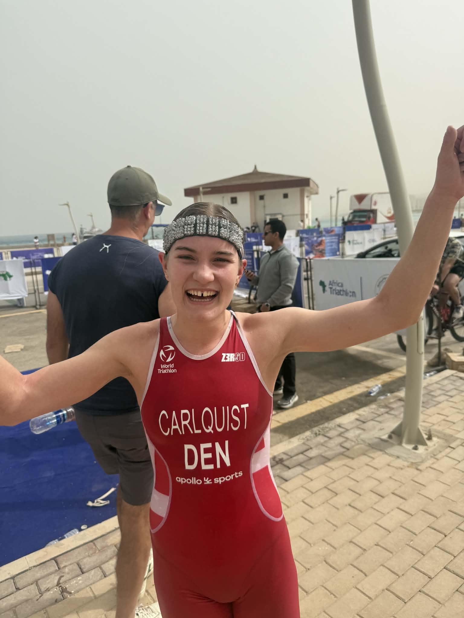 7G_XSmgk Her løbers der koncentreret ud af skiftezonen (Foto: Fotografen)